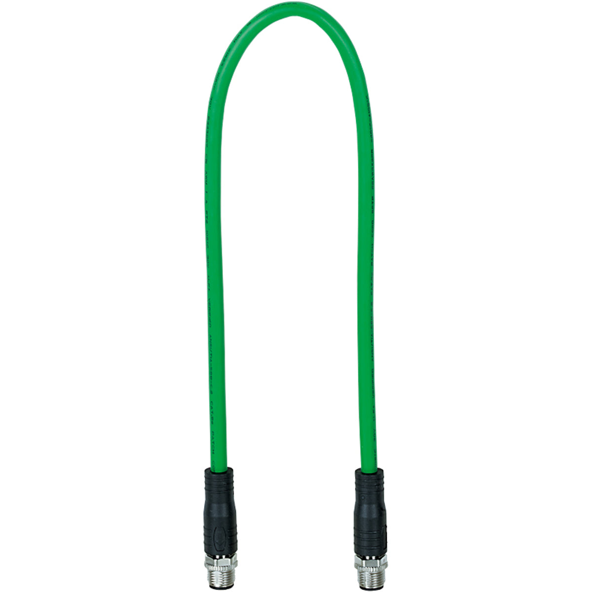 PILZ Cable/PN/M12-4SMX/M12-4SMX/D/0,5/Q324/GN Anschlusstechnik P/N: C1000005