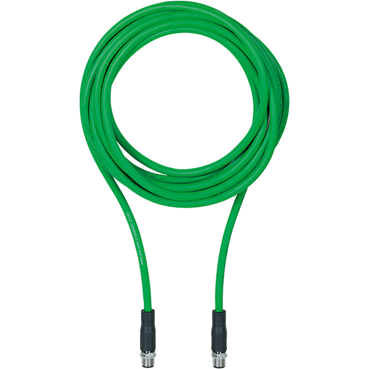 PILZ Cable/PN/M12-4SMX/M12-4SMX/D/010/Q324/GN Anschlusstechnik P/N: C1000008