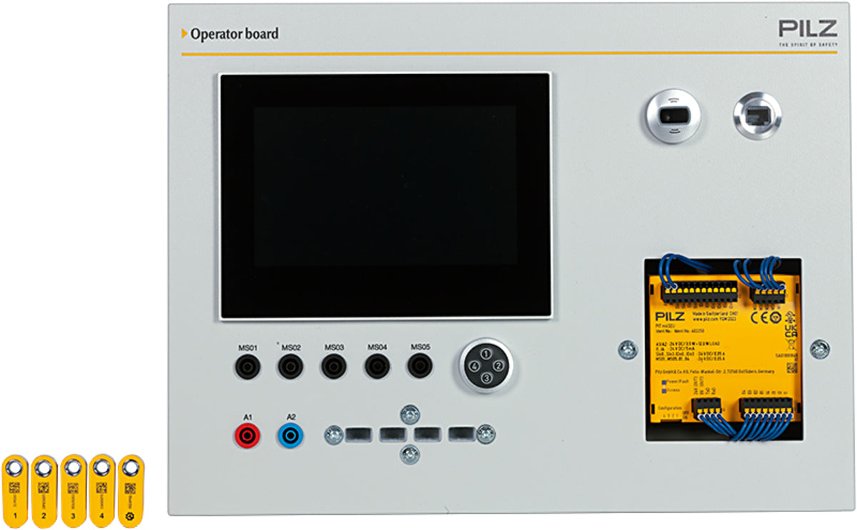 PILZ PES operator board pmi en Bedienen und Beobachten P/N: 5S000002