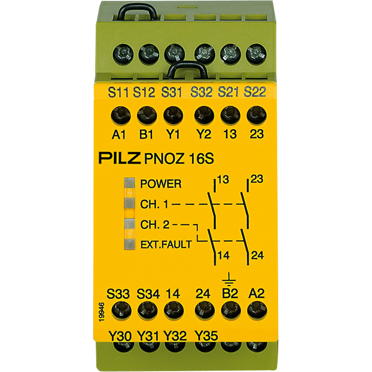 PILZ PNOZ 16S 110VAC 24VDC 2n/o 2so Schaltgeräte P/N: 774073