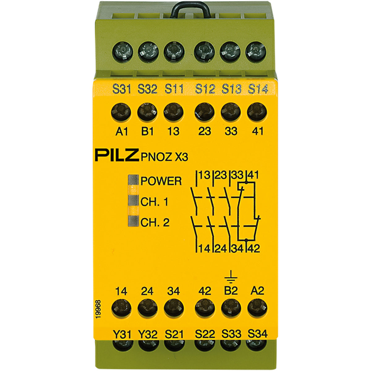 PILZ PNOZ X3 48VAC 24VDC 3n/o 1n/c 1so Schaltgeräte P/N: 774312