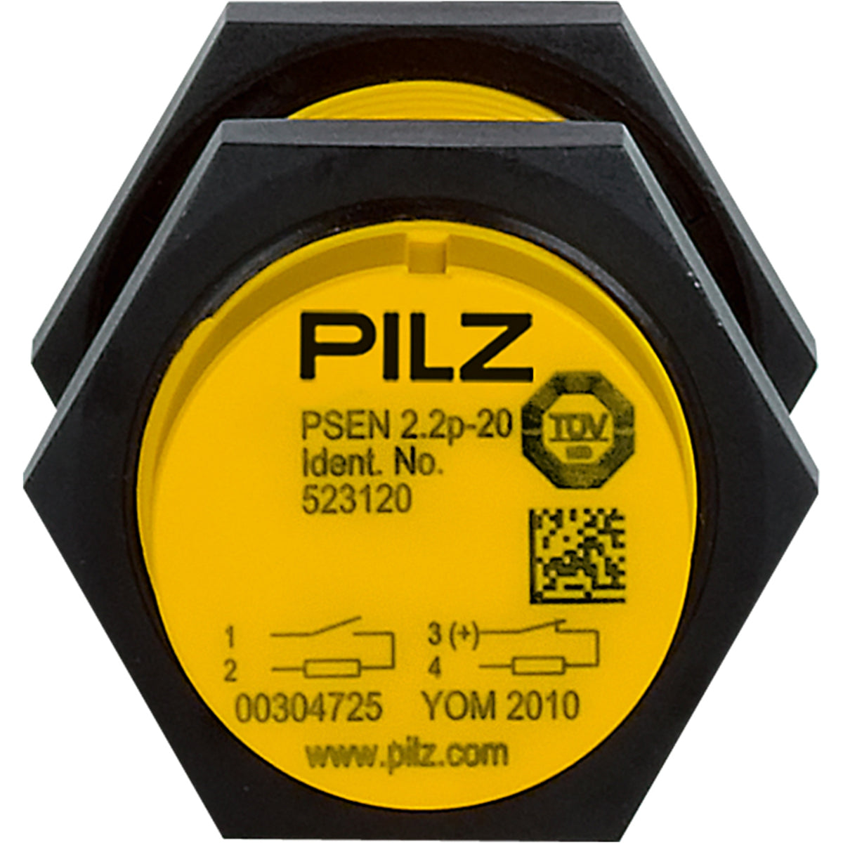 PILZ PSEN 2.2p-20 /8mm 1 switch Sensorik P/N: 523120