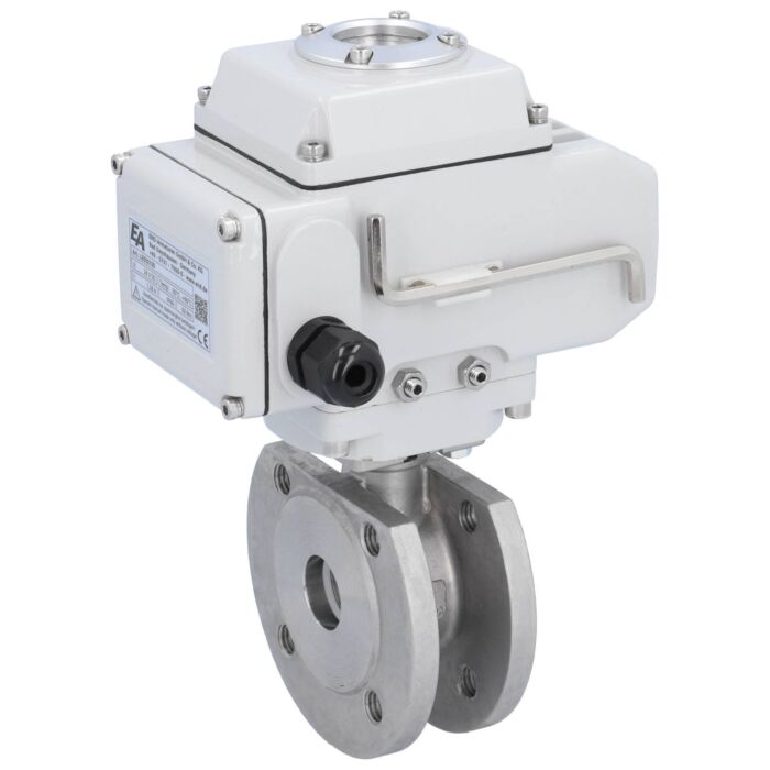 END Armaturen MK311704-LE052100, Kugelhahn-MK, DN25, mit Antrieb-LE05 Ed. 1.4408/PTFE-FKM-Grafit, 24V DC, Laufzeit 20s.