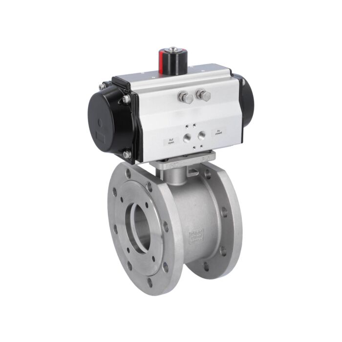 END Armaturen MK311709-OD620852, Kugelhahn-MK, DN80, mit Antrieb-OD, DW85 Edelst. 1.4408/PTFE-FKM-Grafit, doppeltwirkend