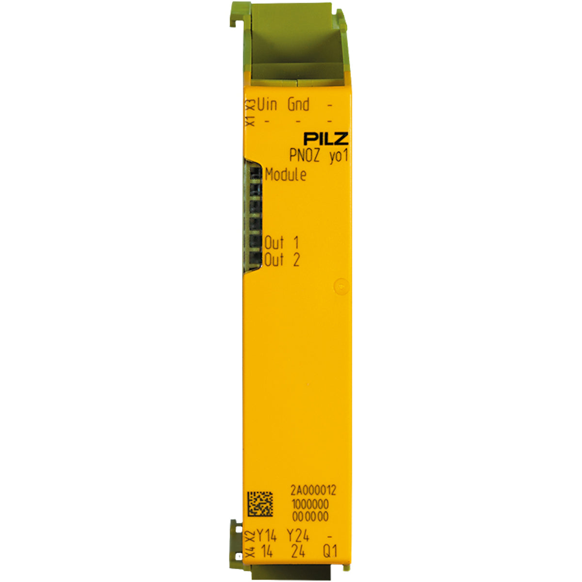 PILZ PNOZ yo1 2SO Schaltgeräte P/N: 2A000012