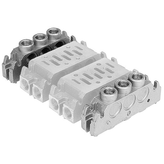 Aventics 5802510000, ENDPLATTE ISO2,G1/2-G3/8 PAAR