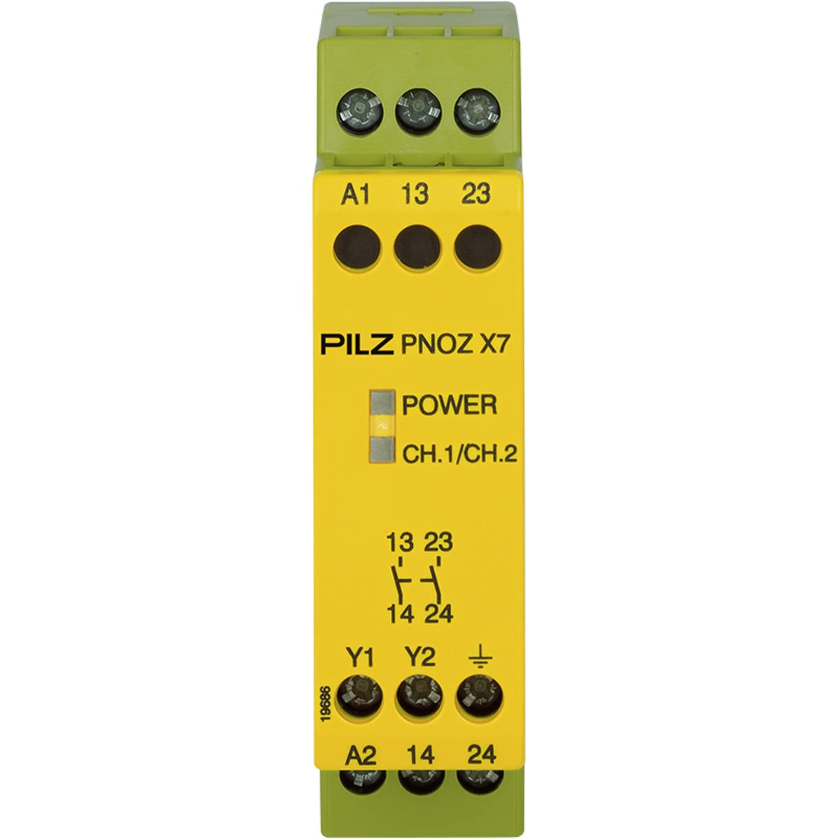 PILZ PNOZ X7 230VAC 2n/o Schaltgeräte P/N: 774056