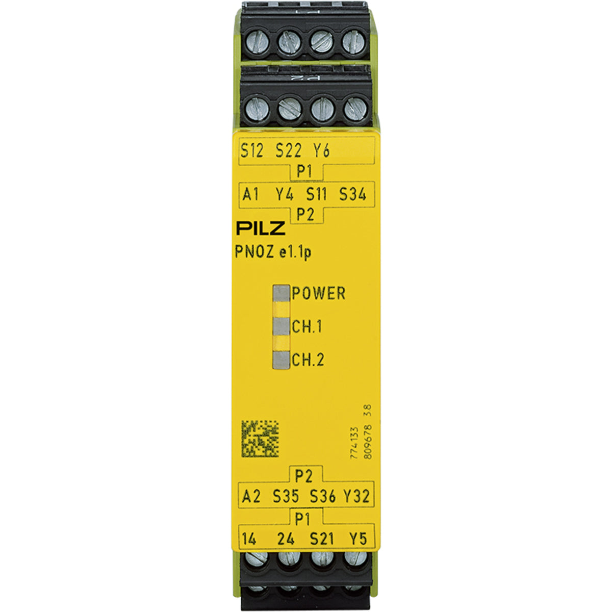 PILZ PNOZ e1.1p 24VDC 2so Schaltgeräte P/N: 774133
