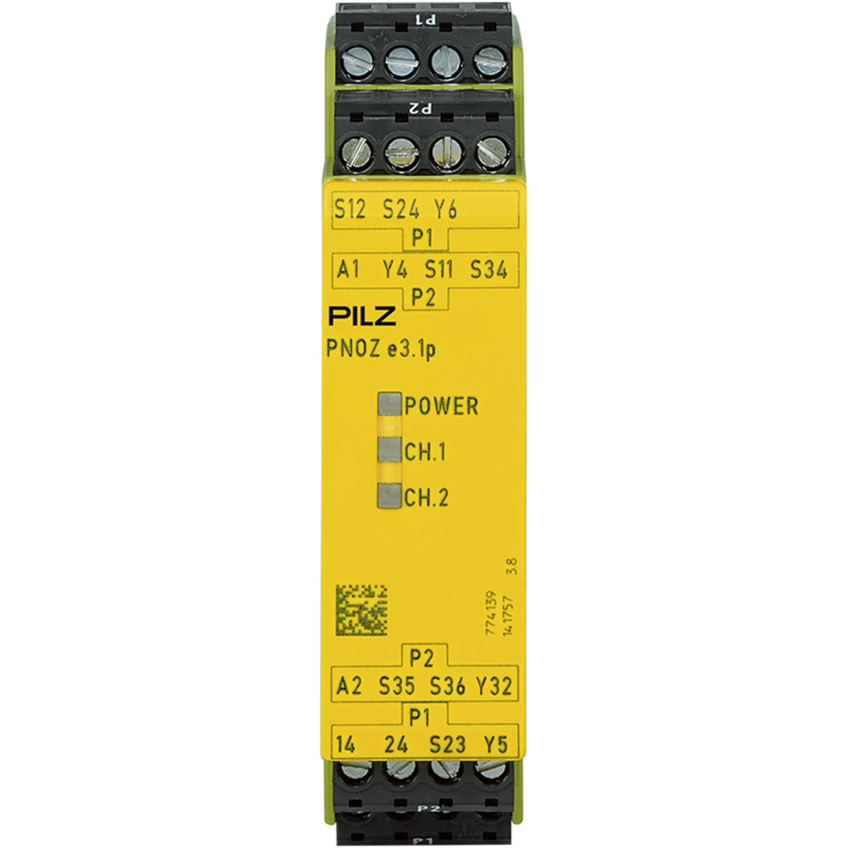 PILZ PNOZ e3.1p 24VDC 2so Schaltgeräte P/N: 774139