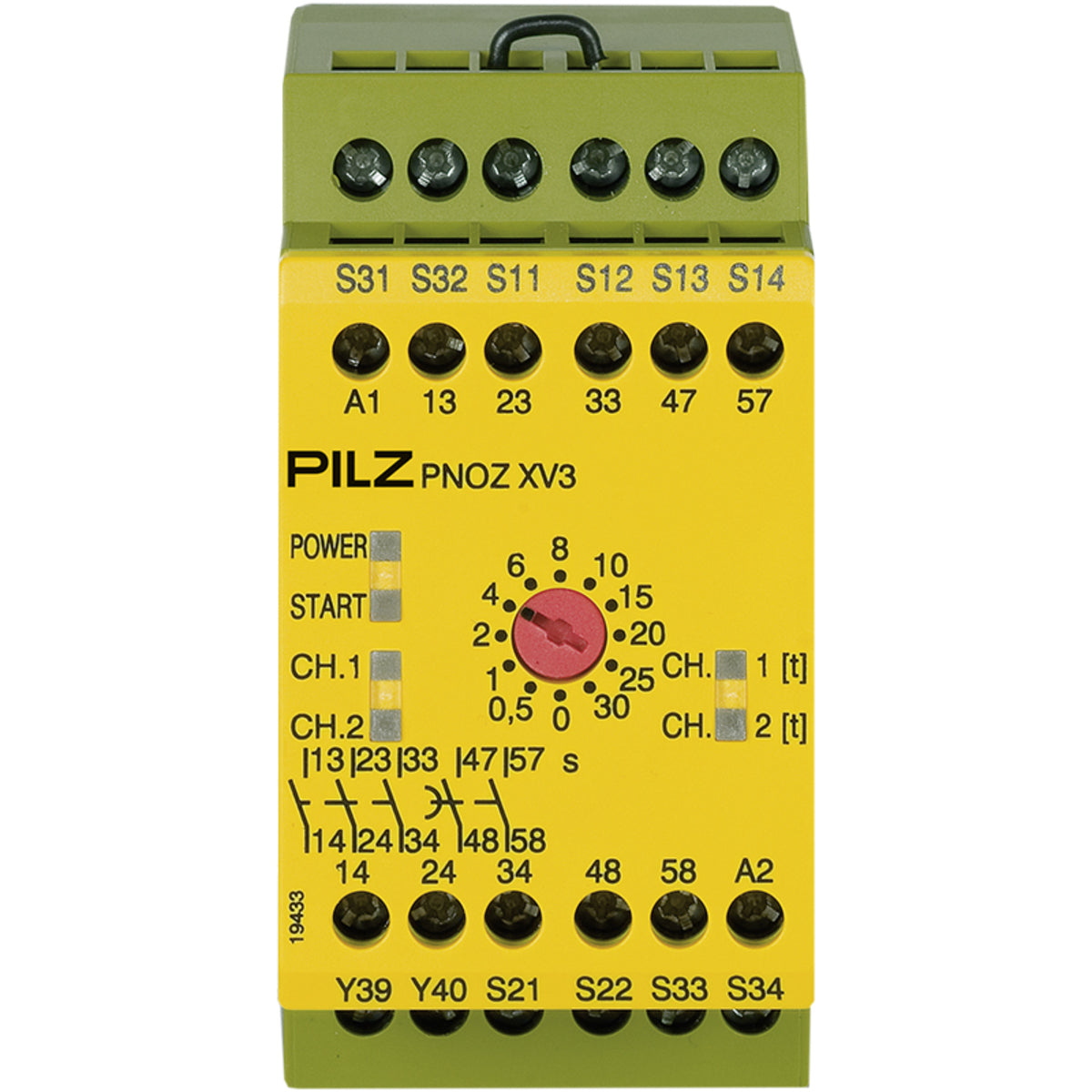 PILZ PNOZ XV3 30/24VDC 3n/o 2n/o t Schaltgeräte P/N: 774540