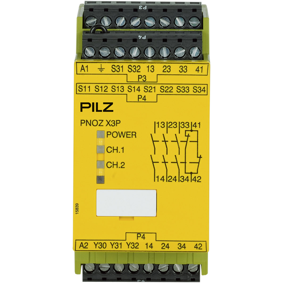 PILZ PNOZ X3P 24-240VACDC 3n/o 1n/c 1so Schaltgeräte P/N: 777313