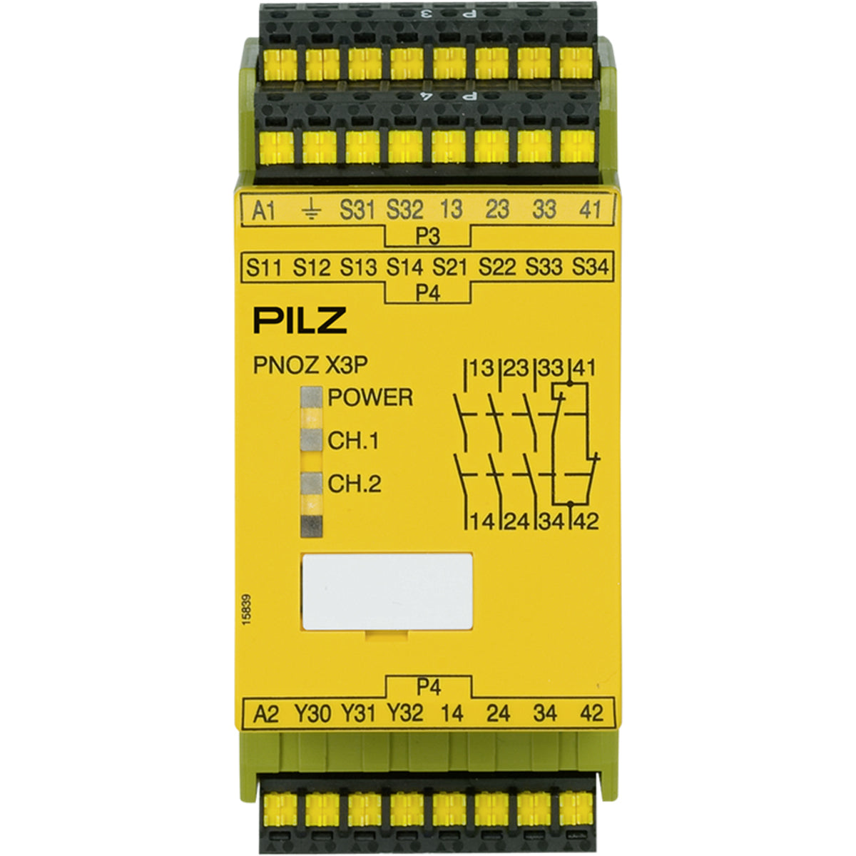 PILZ PNOZ X3P C 24-240VACDC 3n/o 1n/c 1so Schaltgeräte P/N: 787313