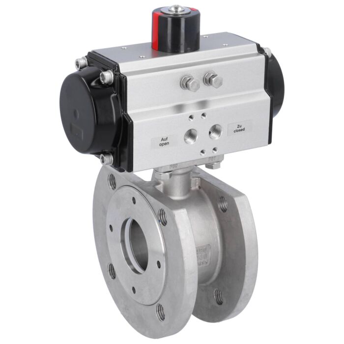 END Armaturen MK311707-OD620652, Kugelhahn-MK, DN50, mit Antrieb-OD, DW65 Edelst. 1.4408/PTFE-FKM-Grafit, doppeltwirkend