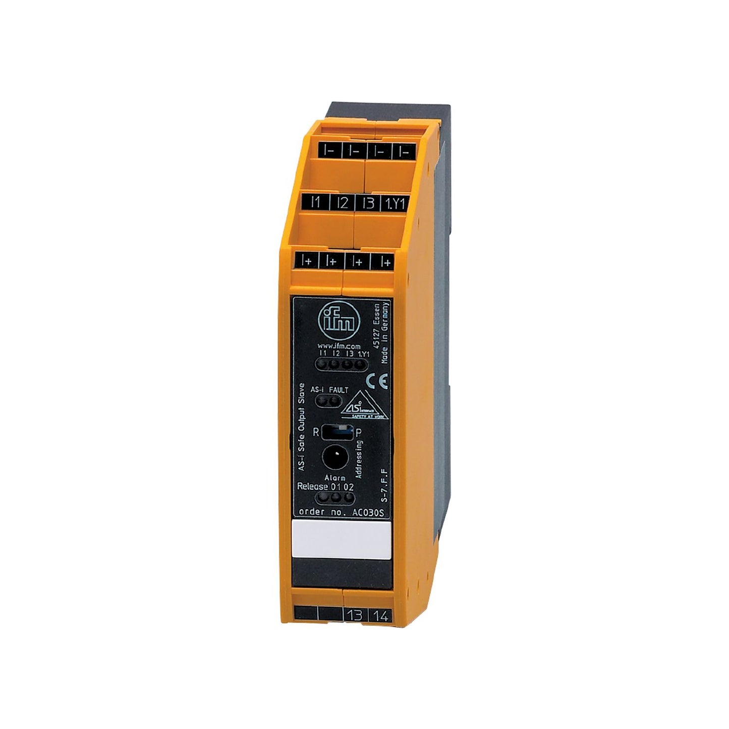 IFM AC030S - Safe AS-Interface control cabinet module SmartLine Module 2SO IP20