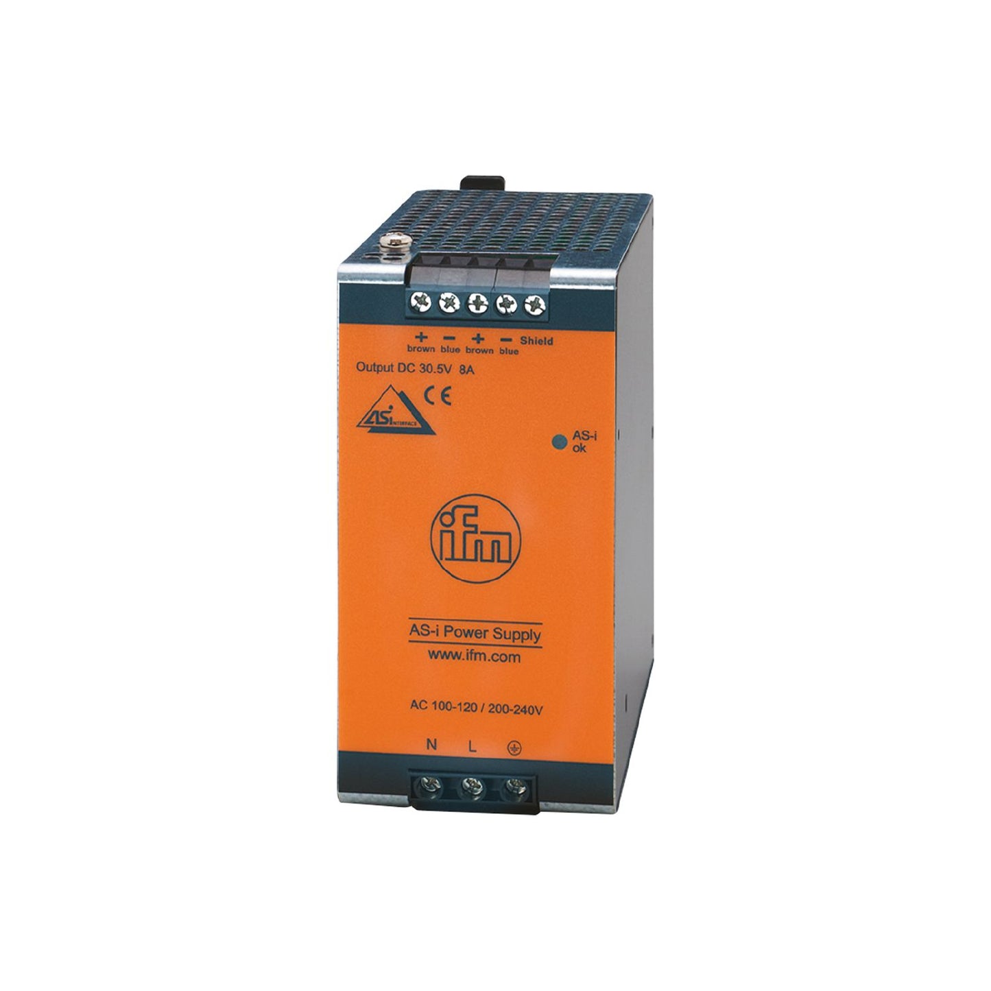 IFM AC1258 - AS-Interface power supply PSU-1AC/ASi-8A