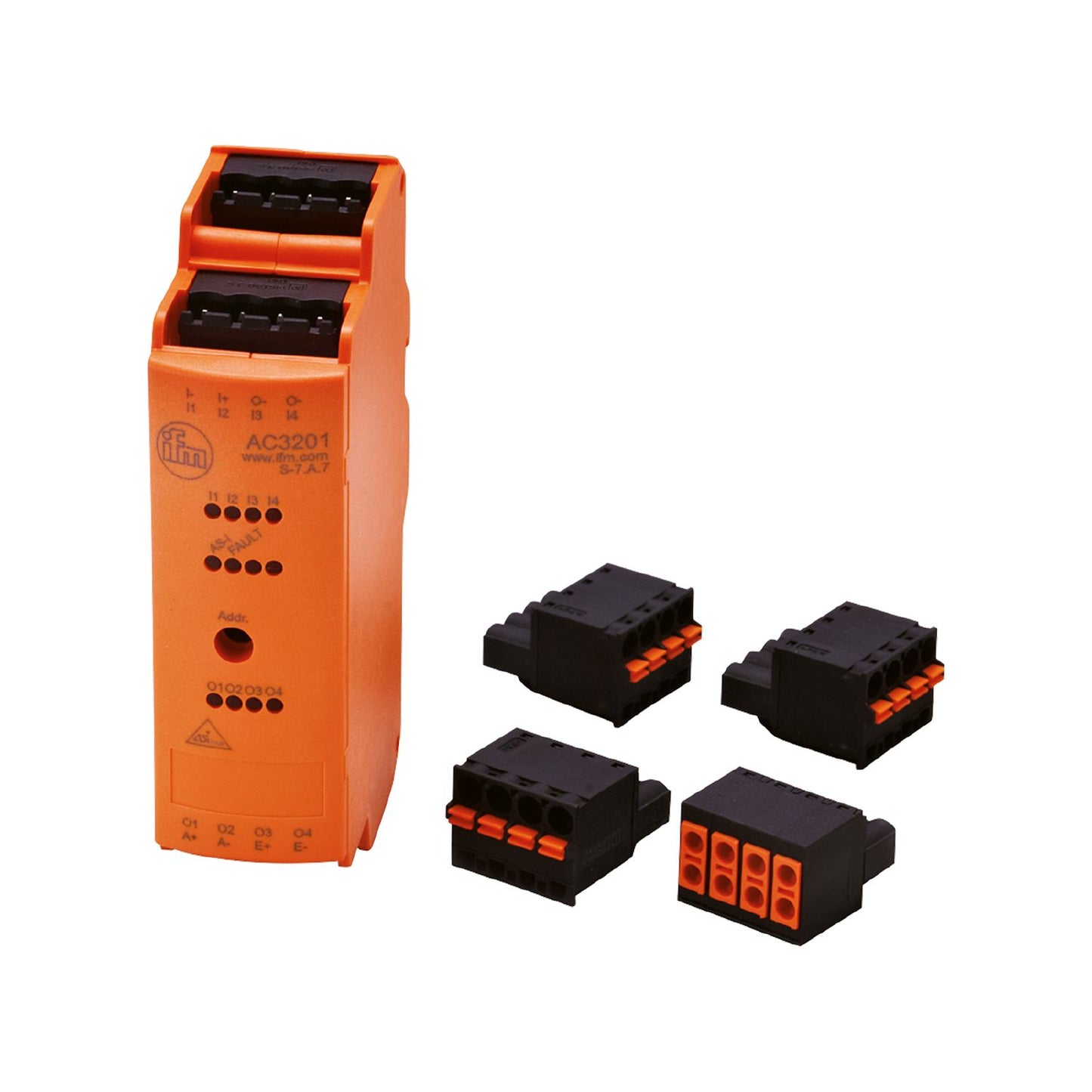 IFM AC3201 - AS-Interface control cabinet module SmartL25 4DI AUX 4DO T C