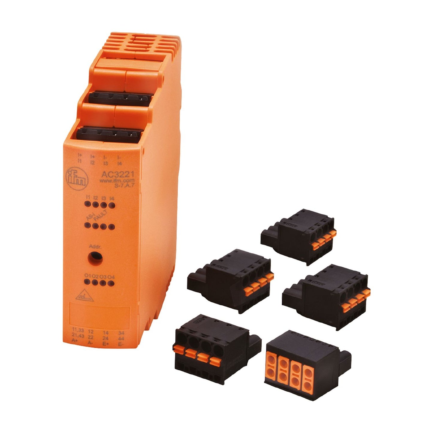 IFM AC3221 - AS-Interface control cabinet module SmartL25 4DI AUX 4DO R C