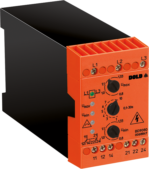Dold BD9080.12/003 3AC400V Tv=Ta=0,1-30s, Phase monitor, sku: 0069430