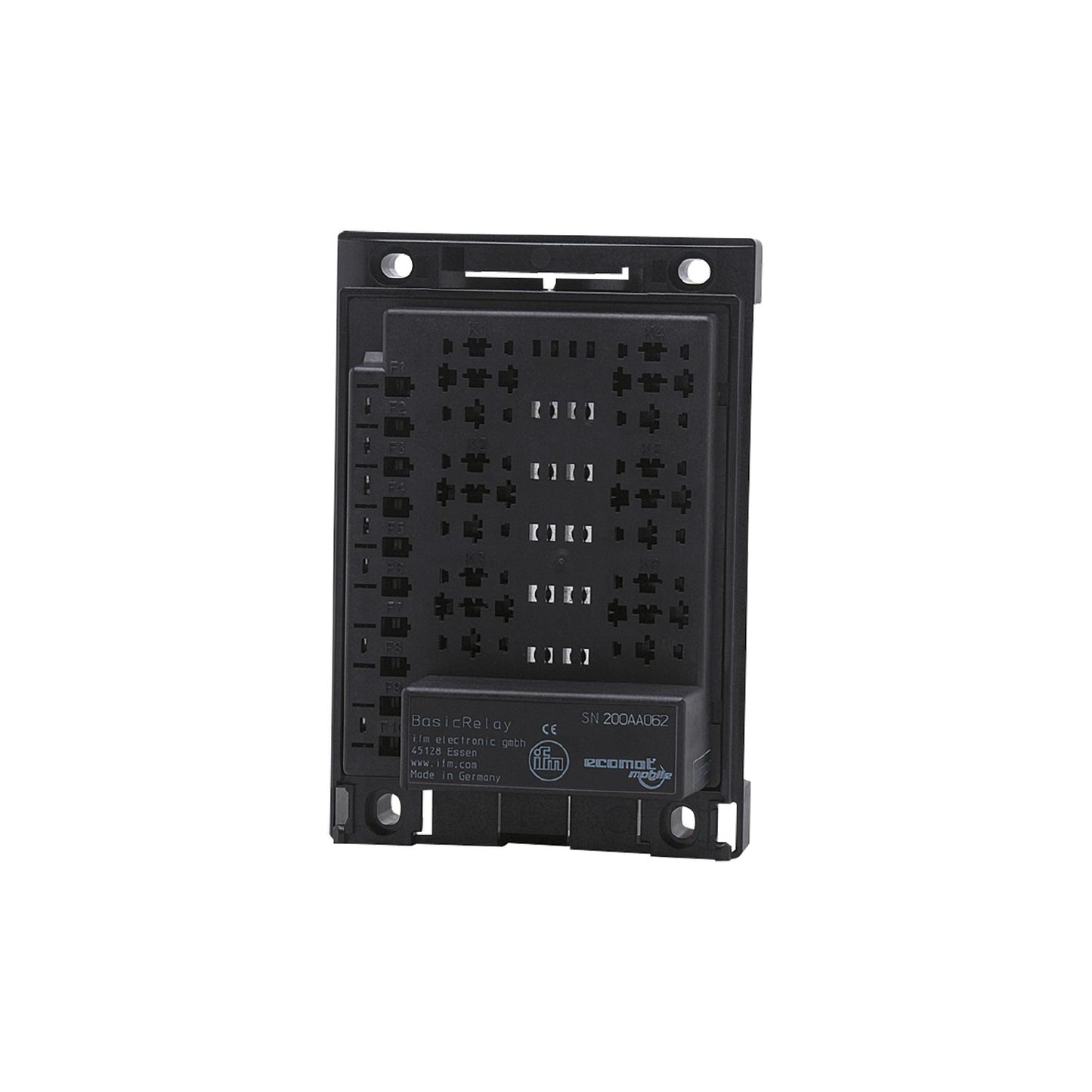 IFM CR0421 - Wiring, relay and fuse carrier R360/BasicRelay