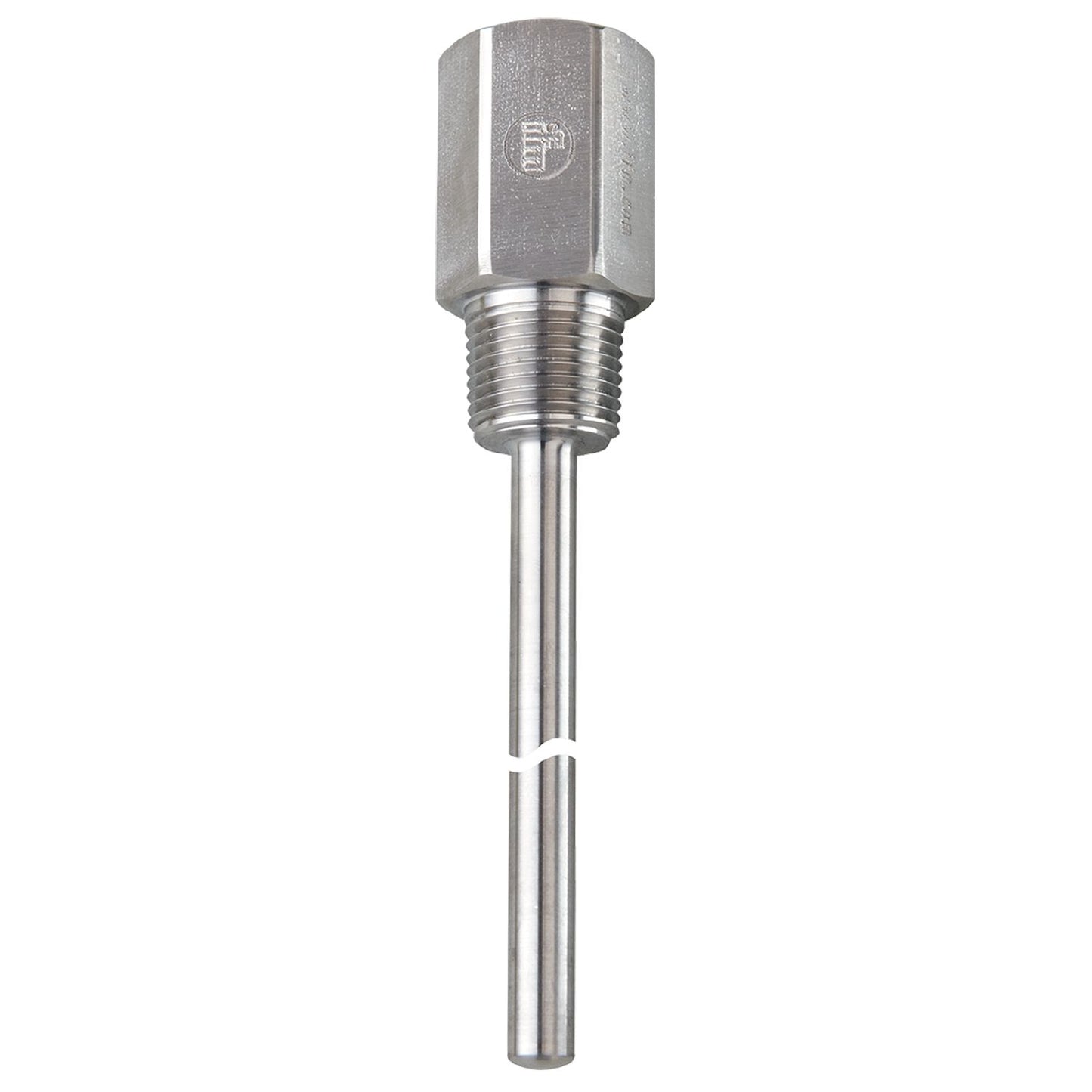 IFM E37221 - Thermowell for temperature sensors THERMOWELL, D6/ 1/2 NPT/L=150