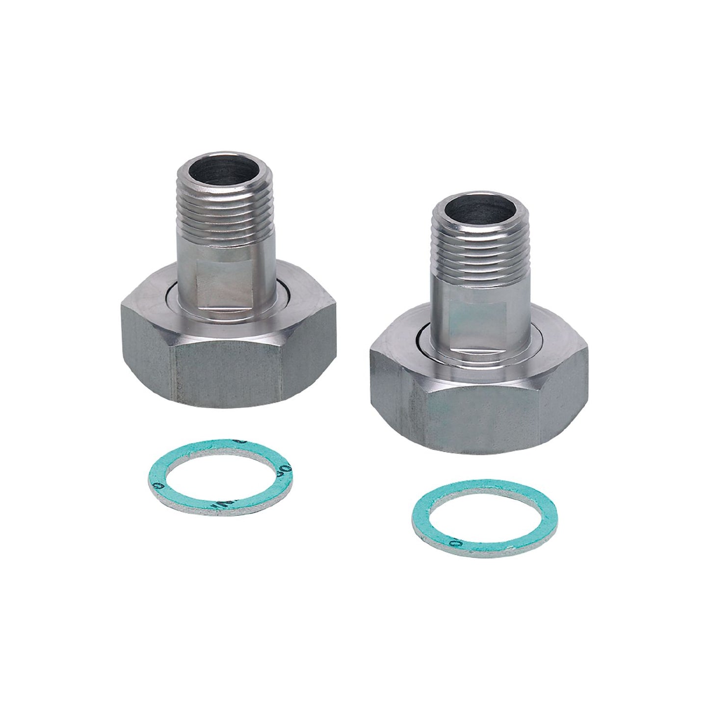 IFM E40192 - Mounting adapter for flow sensors ADAPTER G1-NPT1/2/V4A