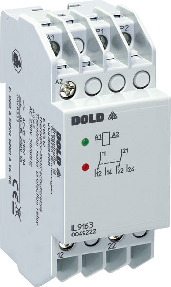 Dold IL9163.12/100 AC50/60HZ 127V, Thermistor Motor Protection Relay, sku: 0059507