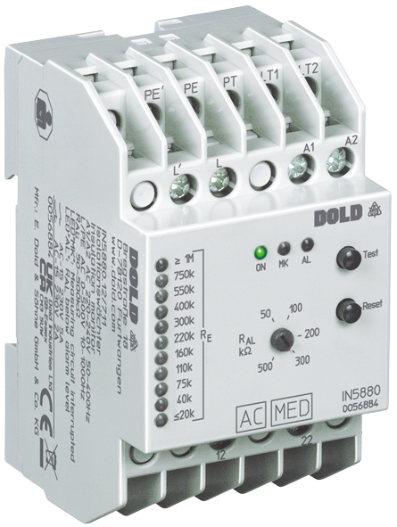 Dold IN5880.12/711 AC50-400HZ 220-240V, Insulation monitor, sku: 0056884