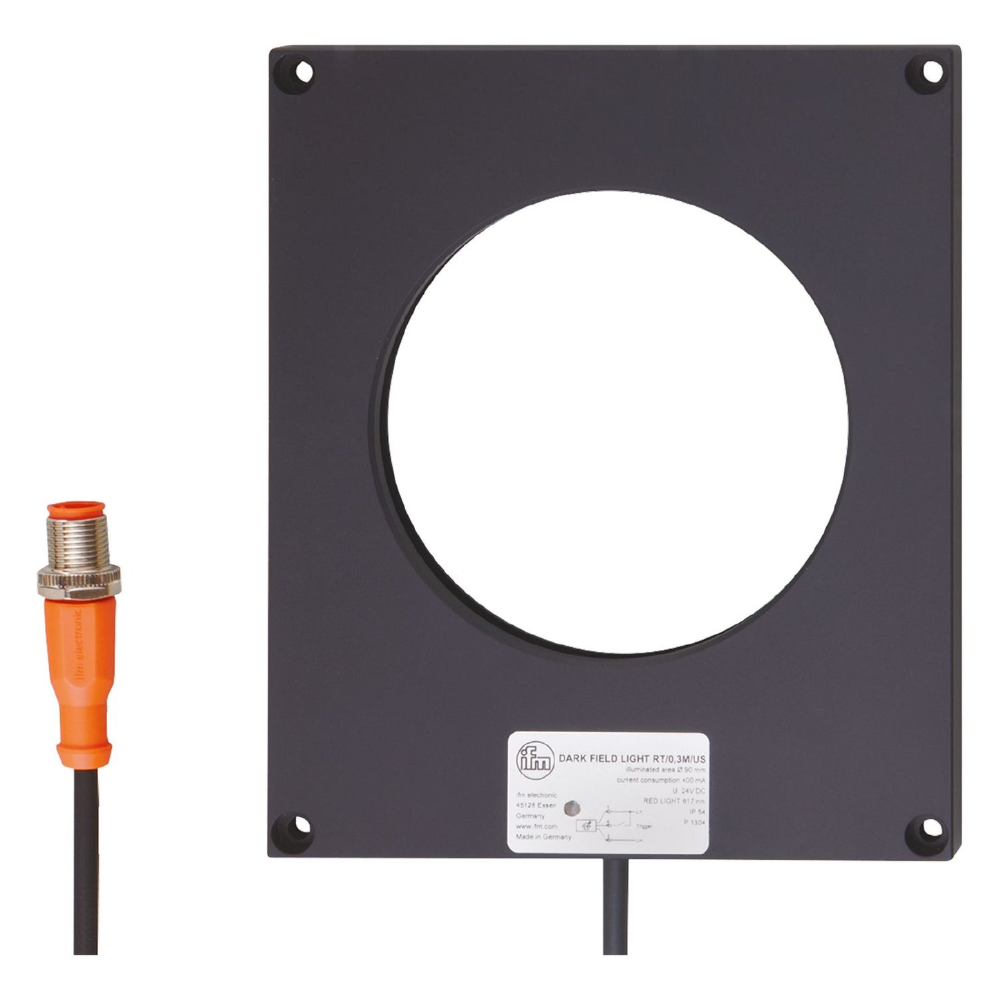 IFM O2D920 - External illumination DARK FIELD LIGHT RT/0,3M/US