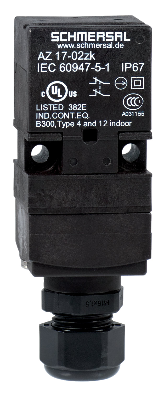 Schmersal AZ 17-11ZRK Sicherheitsschalter mit Betätiger, sku: 101133967