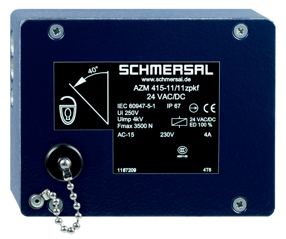 Schmersal AZM 415-11/11ZPKF-2570 24VAC/DC Magnetverriegelung, sku: 101190000