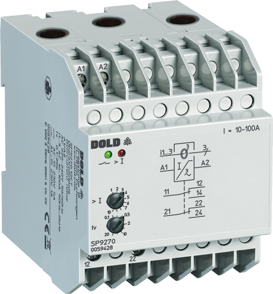 Dold SP9270.12CT/010 AC220-240V 2,5-25A, Overcurrent Relay, sku: 0060554