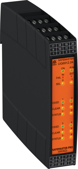 Dold UG6912.04 4 zweikanalige Ausgänge, Output module OSSD, sku: 0063823