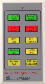 Dold UP5864/010 UP Klemmen steckbar, Test and Indication Panel, sku: 0052764