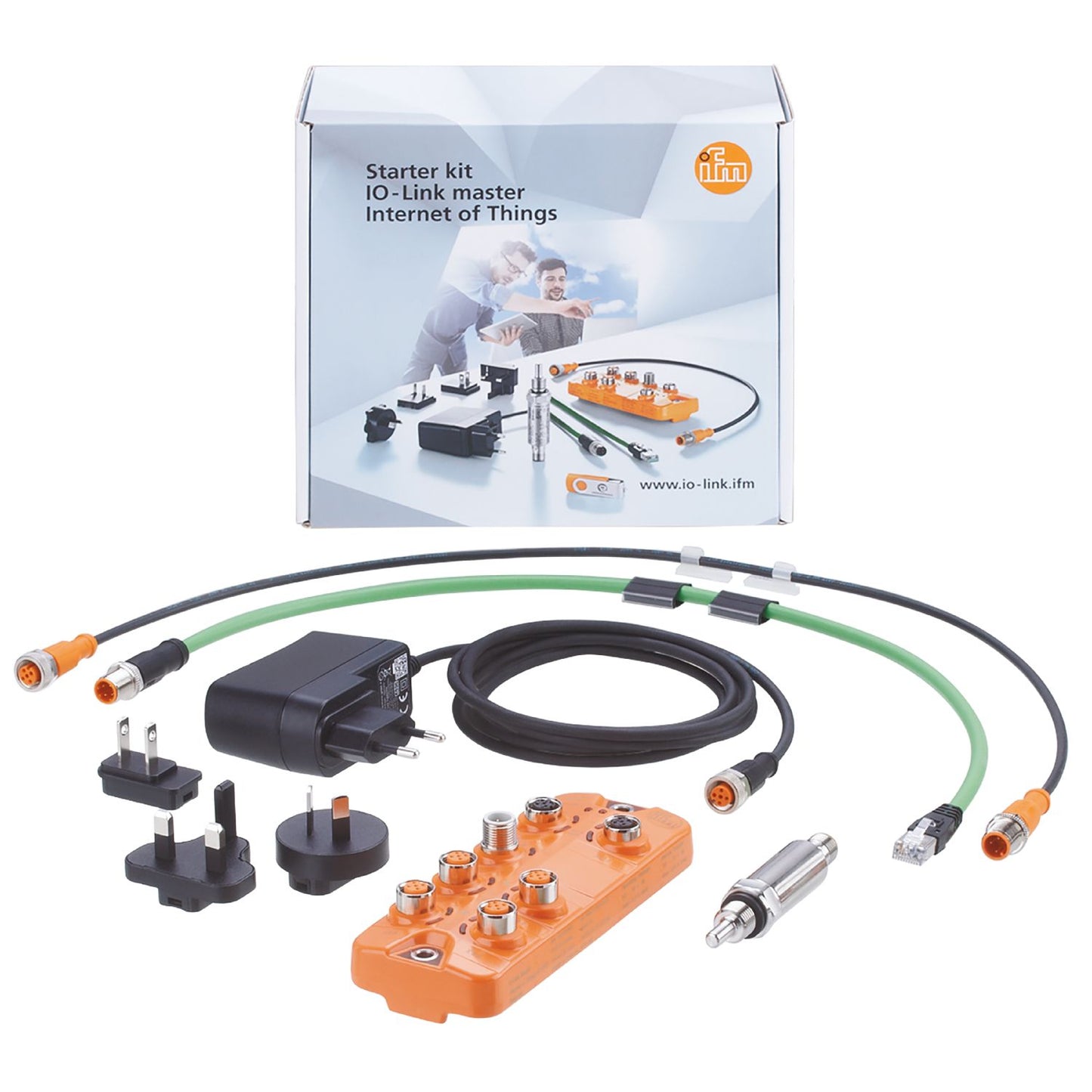 IFM ZZ1350 - IO-Link master starter kit - MQTT JSON Starter kit IO-Link Master IoT
