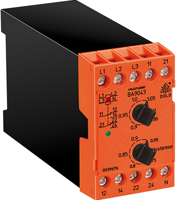 Dold BA9043/300 3/N AC50-400HZ 57/100V, Undervoltage relay, sku: 0044435