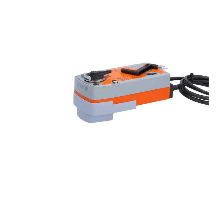 END Armaturen BE201200, Elektrischer Antrieb mit Federrücklauf, 24VAC/DC Drehmoment 20Nm,