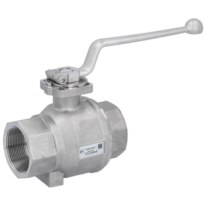 END-Armaturen BW311628,, Kugelhahn 2", DIN-DVGW W570-1, PN10, ISO5211 Edelstahl/PTFE-EPDM, Innengewinde, DIN3202-M3