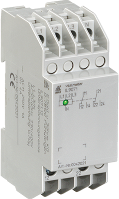 Dold IL9071.12/102 3AC400V ,85UN4% Tv=1S, Undervoltage relay, sku: 0049184