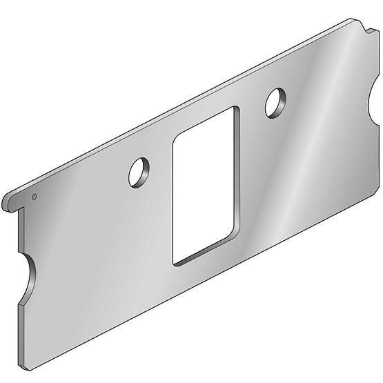 Aventics 88135513, Adapterplatte, Serie 355, ISO 2