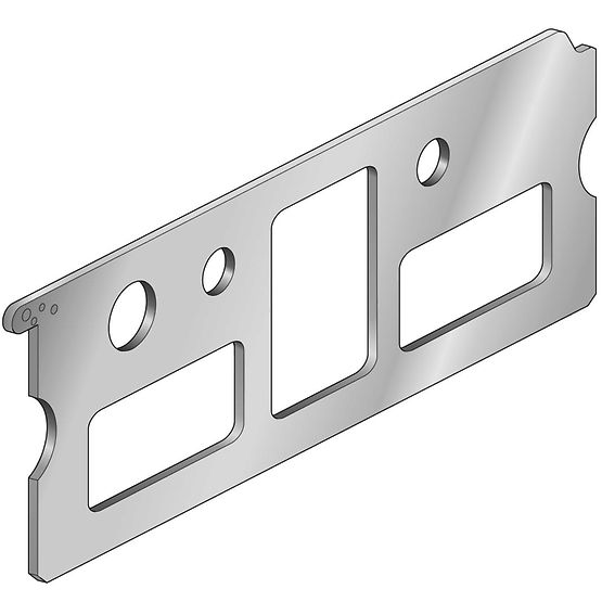 Aventics 88135503, Adapterplatte, Serie 355, ISO 1