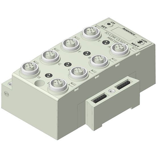 Aventics 240-381, IO-Link Master, Klasse A (8 Anschlüsse), Serie G3 240-381