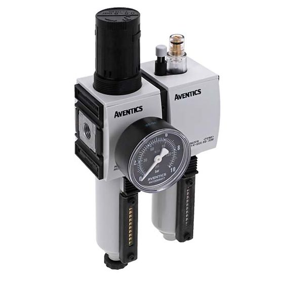 Aventics R412006304, Wartungseinheit, 2-teilig, Serie AS2-ACD