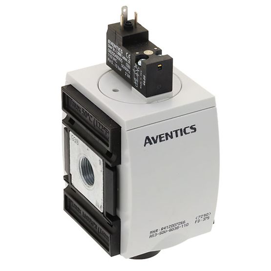 Aventics R412007266, 3/2-Wegeventil, elektrisch betätigt, AS3-SOV-G038-110