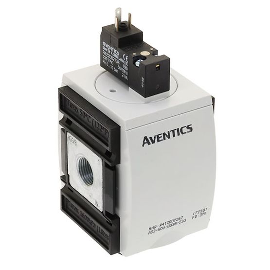 Aventics R412007267, 3/2-Wegeventil, elektrisch betätigt, AS3-SOV-G038-230