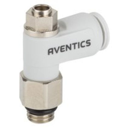 Aventics 2540106070, Drosselrückschlagventil, CHECKCHOKEBANJO QUICK CONN.D6-