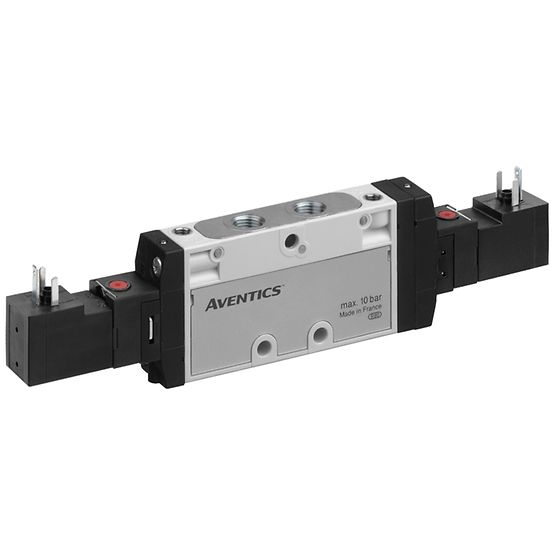 Aventics R422101217, 5/2-Wegeventil, TC08-5/2XX-DO-024DC-I-FORM_C-N