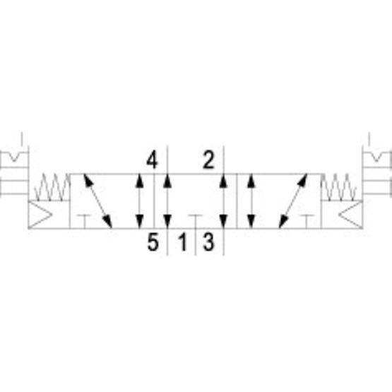 Aventics R432002462, 5/3-Wegeventil, Serie CERAM, Größe 4
