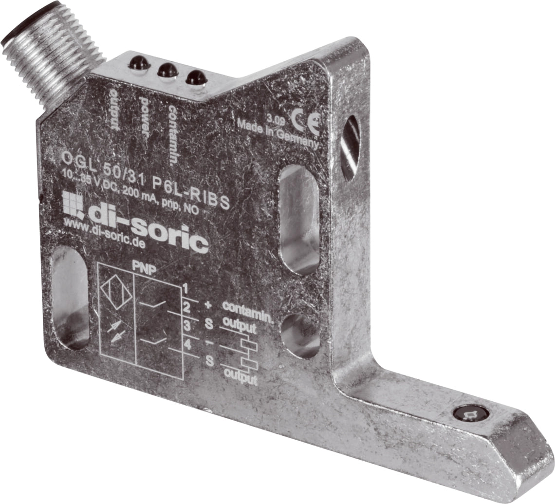 DI-Soric OGL 50/31 P6L-RIBS Angled light barrier OGLP Power