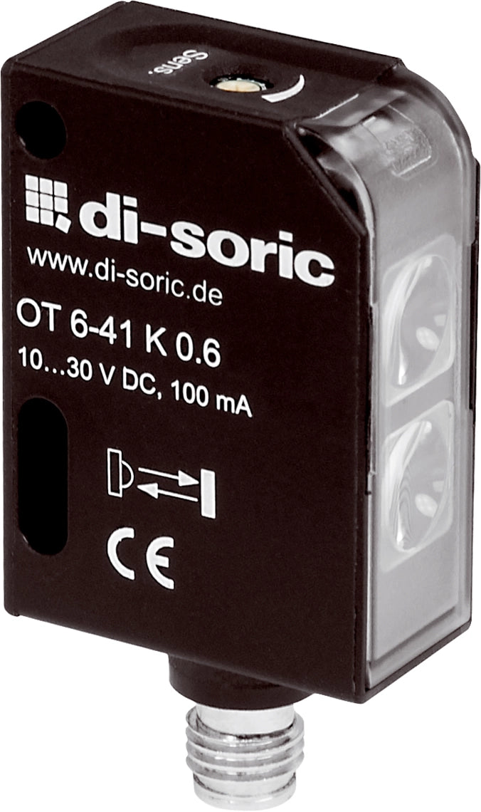 DI-Soric OT 6-41 K 0.6 N1-T3 Diffuse reflective sensor O-40 Standard