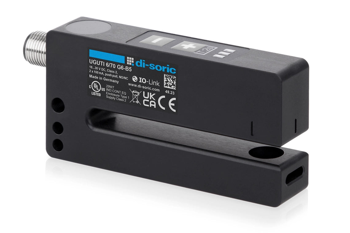 DI-Soric UGUTI 6/70 G6-B5 UGUTI ultrasonic label sensor